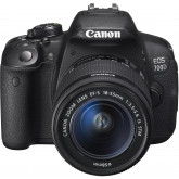 Canon EOS 700D SLR-Digitalkamera (18 Megapixel, 7,6 cm (3 Zoll) Touchscreen, Full HD, Live-View) Kit inkl. EF-S 18-55mm 1:3,5-5,6 IS STM