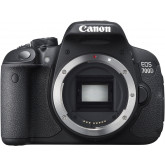 Canon EOS 700D SLR-Digitalkamera (18 Megapixel, 7,6 cm (3 Zoll) Touchscreen, Full HD, Live-View) nur Gehäuse