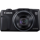 Canon PowerShot SX710 HS Digitalkamera (20,3 Megapixel CMOS, HS-System, 30-fach optisch, Zoom, 60-fach ZoomPlus, opt. Bildstabilisator, 7,5 cm (3 Zoll) Display, Full HD Movie 60p, WLAN, NFC) schwarz