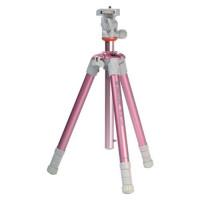 Vanguard Nivelo 204 PK Kompaktstativ (Packmaß 30 cm Belastbarkeit bis 2kg, max. Höhe 101 cm) rosa-22