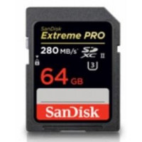 Sandisk SDSDXPB-064G-G46 SanDisk 64GB Extreme Pro UHS-II SDXC Crd-21