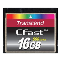 Transcend Compact Flash (CF) 16GB Speicherkarte Cfast-21