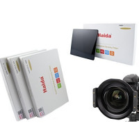 Haida Optical Neutral 3er Graufilter Set für Tokina AT-X 16-28mm f/2.8 Pro FX Vollmetall Filterhalter mit 3 verschiedenen ND Filtern in der Größe 150 mm x 150 mm ND0.9 (8x) / ND1.8 (64x) / ND3.0 (1000x)-22