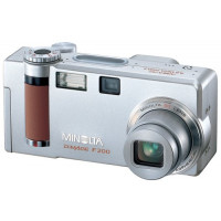 Minolta Dimage F200 Digitalkamera (4,0 Megapixel) silber-22