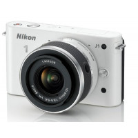 Nikon 1 J1 Systemkamera (10 Megapixel, 7,5 cm (3 Zoll) Display) weiß inkl 1 NIKKOR VR 10-30 mm Objektiv-22