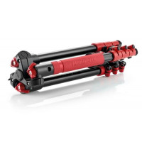 Manfrotto Befree Reisestativ aluminium rot-22