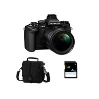 OLYMPUS OM-D E-M1 NOIR + 12-40 NOIR + Sac + SD 4 Go-22