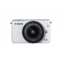 Canon EOS M10 Systemkamera (18 Megapixel, 7,5 cm (3 Zoll) Display, STM, WLAN, NFC, 1080p, Full HD) Kit mit EF-M 15-45mm IS weiß-22