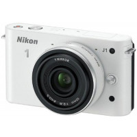 Nikon 1 J1 Systemkamera (10 Megapixel, 7,5 cm (3 Zoll) Display) weiß inkl. 1 NIKKOR 10 mm Pancake Objektiv-22