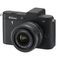 Nikon 1 V1 Systemkamera (10 Megapixel, 7,5 cm (3 Zoll) Display) schwarz inkl 1 NIKKOR VR 10-30 mm Objektiv-22