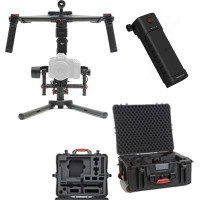 KIT1 RONINM: Kit DJI Ronin-M 3-Axis Handheld Gimbal Stabilizer + HardCase HPRC2700W + Akku PART35-21