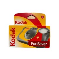 Kodak Fun Saver 27+12 3920949 Einwegkamera (3m Blitzbereich, 135 Film-Format, 800 Film sensitivity (ISO), 39 Anzahl Bilder) gelb/grau/rot, 35mm-22