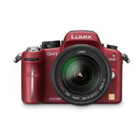 Panasonic Lumix DMC-GH1KEG9R Systemkamera (12 Megapixel, 7,6 cm Display, LiveView, Full-HD) rot mit 14-140 mm Objektiv schwarz-22