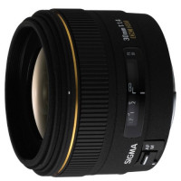 Sigma 30 mm F1,4 EX DC HSM-Objektiv (62 mm Filtergewinde) für Canon Objektivbajonett-21