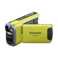 Panasonic SDR-SW21 EG-G SD-Camcorder (SD/SDHC-Card, 10-fach opt. Zoom, 6,9 cm (2,7 Zoll) Display, Bildstabilisator, wasserdicht bis zu 2m) limone-21