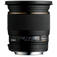 Sigma 20 mm F1,8 EX aspherical DG-Objektiv (82 mm Filtergewinde) für Canon Objektivbajonett-21