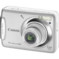 Canon PowerShot A480 Digitalkamera (10 Megapixel, 3-fach opt. Zoom, 6,4 cm (2,5 Zoll) Display) Silber-22