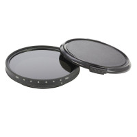 Dörr Digi Line Variabler ND4-400 Graufilter für Objektiv 77 mm mit Anschlussring 72 mm inkl. passendem Objektivdeckel/Nylon-Softcase-21