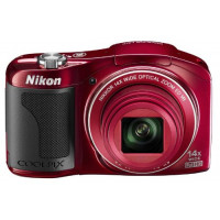 Nikon Coolpix L610 Kompaktkamera (16 Megapixel, 14-fach opt. Zoom, 7,6 cm (3 Zoll) Display) rot-22