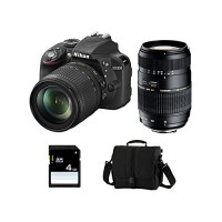 NIKON D3300 + 18-105 VR + TAMRON 70-300 DI + Sac + SD 4Go-22