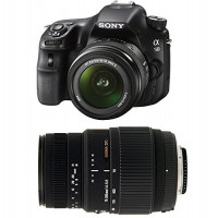 SONY Alpha 58 + 18-55 SAM + SIGMA 70-300 DG-21