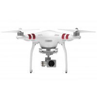 DJI Phantom 3 Standard Aerial UAV Quadrocopter Drohne mit Integrierter 2.7K Full-HD Videokamera, 3-Achsen-Gimbal, Digitaler Fernsteuerung Weiß/Rot-22