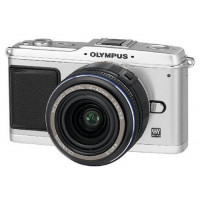 Olympus PEN E-P1 Systemkamera (12 Megapixel, 7,6 cm Display, Bildstabilisator) Kit inkl. 14-42mm Objektiv silber/schwarz-22