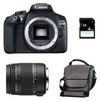 CANON EOS 1300D + SIGMA 18-250 DC OS MACRO + Sac + SD 4Go-22