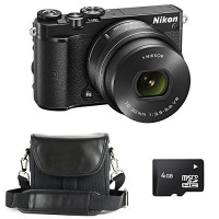NIKON 1 J5 NOIR + 10-30 PDZ + MICRO SD 4 Go + Sac-22