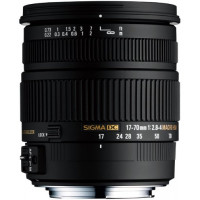 Sigma 17-70 mm F2,8-4,0 DC Makro HSM-Objektiv (72 mm Filtergewinde) für Sony Objektivbajonett-21