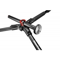 Manfrotto MK190GOA4TB-3W 190GO Stativ Kit inkl. 3-Wege-Neiger/4 Segmente schwarz-22