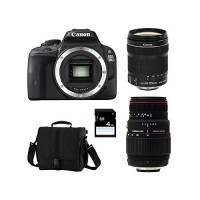 CANON EOS 100D + 18-135 IS STM + SIGMA 70-300 DG APO MACRO + Sac + Carte Sd 4 Go-22
