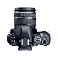 Olympus E-410 SLR-Digitalkamera (10 Megapixel, LifeView) Double Zoom Kit inkl. EZ1442 und EZ4015-22