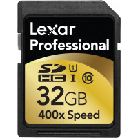 Lexar Professional 400 x SDHC UHS-I Speicherkarte LSD32GCTBNA400-21