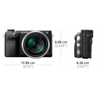 Sony NEX-6LB Kompakte Systemkamera (16,1 Megapixel, 7,6 cm (3 Zoll) TFT-Display, Full HD, HDMI, WiFi) inkl. SEL-P1650 Objektiv schwarz-22