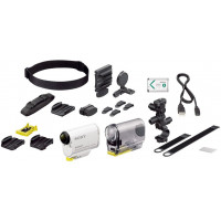 Sony HDR-AS100VB Bike Mount Kit Ultra-kompakter Camcorder (Full HD, Exmor R CMOS Sensor, lichtstarke Carl Zeiss Tessar Optik, Bildstabilisator, GPS, WiFi/NFC Funktion), weiss-22