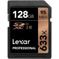 Lexar Professional 128GB Class 10 UHS-I 633X Speed (95MB/s) SDXC Flash Speicherkarte Memory Card-22