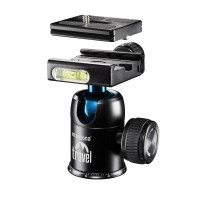 Mantona DSLM Reisestativ für System/DSLR/Kompaktkamera (143 cm (56,3 Zoll), Kugelkopf, Belastbarkeit: 5kg, drehbare Mittelsäule, kompaktes Packmaß) blau-22