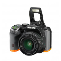 Pentax K-S2 Spiegelreflexkamera (20 Megapixel, 7,6 cm (3 Zoll) LCD-Display, Full-HD-Video, Wi-Fi, GPS, NFC, HDMI, USB 2.0) Double-Zoom-Kit inkl. 18-50mm und 50-200mm WR-Objektiv schwarz/orange-22