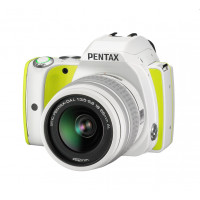 Pentax K-S1 SLR-Digitalkamera (20 Megapixel, 7,6 cm (3 Zoll) TFT Farb-LCD-Display, ultrakompaktes Gehäuse, Anti-Moiré-Funktion, Full-HD-Video, Wi-Fi, HDMI) Kit inkl. DAL 18-55 Objektiv lime pie-22