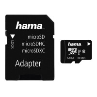 Hama microSDXC Karte (128GB, Class 10, UHS-I, 80MB/s, inkl. SD Adapter für Foto)-21