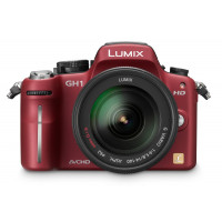 Panasonic Lumix DMC-GH1KEG9R Systemkamera (12 Megapixel, 7,6 cm Display, LiveView, Full-HD) rot mit 14-140 mm Objektiv schwarz-22