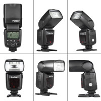Godox V850II GN60 2.4G weg von der Kamera 1 / 8000s HSS Kamerablitz Blitzgerät Speedlite * 2 + Godox X1T-C TTL-1 / 8000s HSS 32 Kanäle 2.4G Wireless LCD-Flash-Trigger Transmitter-22