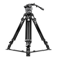 Mantona Dolomit 4000 Videostativ 170 cm (inkl. Fluid-Neiger, Counter Balance System, Wasserwaage, Bodenspinne, Schnellwechselplatte) für DSLR und Videokamera-22