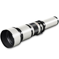 Walimex Pro 650-1300mm 1:8-16 CSC-Teleobjektiv (Filtergewinde 95mm, IF) für Sony E Objektivbajonett weiß-22