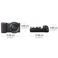 Sony NEX-5 Kompakte Systemkamera (16,1 Megapixel Exmor APS-C CMOS Sensor, 7,6 cm (3 Zoll) LCD-Display, Full HD, WiFi, NFC) inkl. SEL-P1650 und SEL-55210 schwarz-22