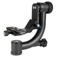 SIRUI PH-20 Gimbal Head (Carbon, Höhe: 230mm, Gewicht: 1.1kg, Belastbarkeit: 20kg) mit Tasche und Gurt-22