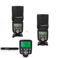 Yongnuo 2pcs YN560-III Speedlite Blitzgerät Unterstützen RF-602/603 und Yongnuo YN560-TX Wireless Flash Controller und Steuerungsgerät nur für Nikon und Andoer® Reinigungsstift-22