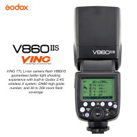 Andoer Godox V860IIS Wegweisende TTL Li-Ionen-Kamera-Blitz Speedlite GN60 1 / 8000s HSS Built-in 2.4G X System 20-200mm Zoom w / 2000mAh Li-Ionen-Akku für Sony A77II A7RII A7R A58 ILCE 6000L-22
