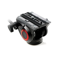 Manfrotto MVH500AH Kompakt Fluid Videoneiger (Inkl. flacher Basis (1/4 Zoll) und (3/8 Zoll) Gewinde) schwarz-22